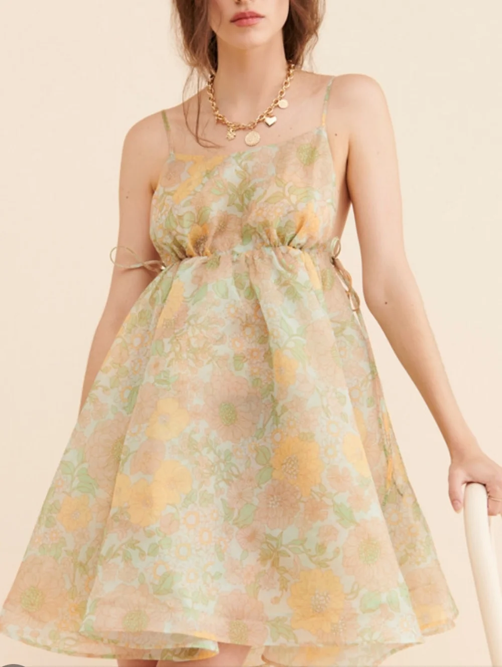 New Selkie Empress The Citrus Trip Dress Sz M - Picture 6 of 15